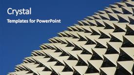  Presentation with singapore - Cool new slide set with durio - roof of esplanade singapore backdrop and a  colored foreground