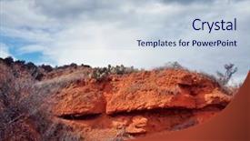  Presentation with texas state flag - Colorful slide set enhanced with duro canyon state park texas backdrop and a  colored foreground