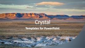  Presentation with dusk - Beautiful slides featuring dusk over pawnee national grassland backdrop and a  colored foreground