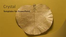  Presentation with greeting card - Theme having dussehra-greeting-card-cover background and a gold colored foreground