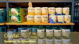  Presentation with starbucks - Beautiful theme featuring dusseldorf-germany-circa-october-2018 backdrop and a violet colored foreground