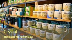  Presentation with starbucks - Audience pleasing theme consisting of dusseldorf-germany-circa-october-2018 backdrop and a tawny brown colored foreground