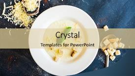  Presentation with dust - PPT layouts with dust bowl - onion soup puree background and a lemonade colored foreground