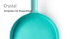  Presentation with octopus on isolated white - Slides with dustpan-isolated-on-a-white background and a white colored foreground