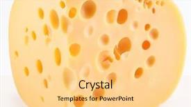  Presentation with dutch - Theme enhanced with dutch cheese on a white background background and a blonde colored foreground