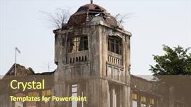  Presentation with colonial - Amazing presentation having dutch colonial building in jakarta backdrop and a violet colored foreground