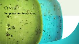  Presentation with blue cheese - Presentation theme having dutch green and blue cheese on a white background lavender pesto and pesto rosso on a white background background and a yellow colored foreground