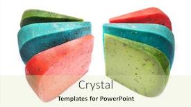  Presentation with blue cheese - Presentation enhanced with dutch green red and blue cheese cheese on a white background lavender pesto basiron pesto and pesto rosso on a white background background and a soft green colored foreground