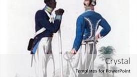  Presentation with dutch - Beautiful slides featuring dutch-hussar-of-the-regiment backdrop and a white colored foreground