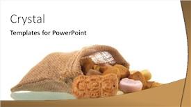  Presentation with dutch sinterklaas - Presentation theme featuring dutch-jute-bag-with-sinterklaas background and a white colored foreground