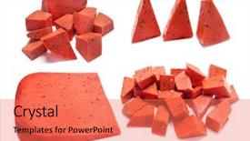  Presentation with dutch - Audience pleasing presentation design consisting of dutch red cheese piece solid backdrop and a coral colored foreground