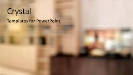  Presentation with duty free shopping - Colorful PPT theme enhanced with duty free airport turkey unfocused backdrop and a coral colored foreground