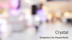  Presentation with duty free shopping - Cool new presentation theme with duty free shop in airport backdrop and a white colored foreground