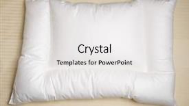  Presentation with orthopedic - Colorful presentation enhanced with duvet cover - white orthopedic pillow backdrop and a  colored foreground