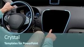  Presentation with black people - Slide set consisting of dvd - transport modern technology and people background and a ocean colored foreground