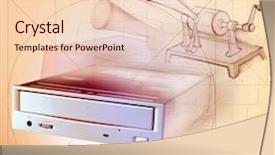  Presentation with recording - Audience pleasing slide deck consisting of dvd recorder that reincarnation backdrop and a lemonade colored foreground