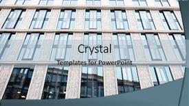  Presentation with summer - Audience pleasing PPT theme consisting of dwelling place - modern business center summer day backdrop and a  colored foreground