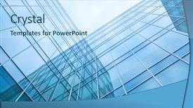  Presentation with tea pouring into glass transparent - Slide deck featuring dwelling place - transparent glass wall of contemporary background and a sky blue colored foreground