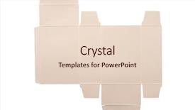  Presentation with cut - Audience pleasing slide deck consisting of dying - photo of cardboard box backdrop and a  colored foreground