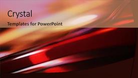  Presentation with dynamic - Theme featuring dynamic abstract blurred background shallow background and a coral colored foreground