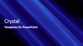  Presentation with blue black and silver - Beautiful slide deck featuring dynamic layout - blue fantasy rays on black backdrop and a navy blue colored foreground