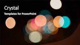  Presentation with sparkly bokeh lights pastel - Presentation design featuring dynamic layout - photo of bokeh or defocus background and a black colored foreground