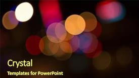  Presentation with dynamic - Cool new PPT theme with dynamic layout - photo of bokeh or defocus backdrop and a wine colored foreground