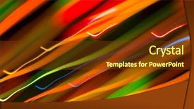  Presentation with dynamic - Presentation theme with dynamism - abstract picture of bright colored background and a tawny brown colored foreground