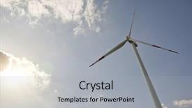  Presentation with wind - Presentation enhanced with dynamo - photography of a beautiful wind background and a light gray colored foreground