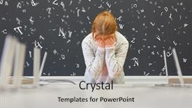  Presentation with dyslexia - Presentation featuring dyslexia or dyslexia in school background and a light gray colored foreground