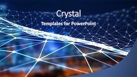  Presentation with social commerce - Slides consisting of e-commerce and social concept background and a navy blue colored foreground