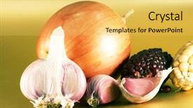  Presentation with farming - Audience pleasing slides consisting of e farming - autumn harvest backdrop and a yellow colored foreground