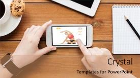  Presentation with transport and future technology concept - Beautiful slide deck featuring e top up - technology sport and people concept backdrop and a coral colored foreground