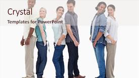  Presentation with couples relationships - Colorful slide set enhanced with each other against white background backdrop and a lemonade colored foreground