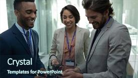  Presentation with elevator - Slide set enhanced with each other in the elevator background and a navy blue colored foreground