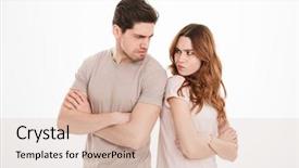  Presentation with acting - Slide deck consisting of acts - photo of adult guy background and a lemonade colored foreground