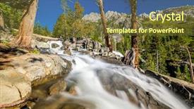  Presentation with tahoe - Colorful slide deck enhanced with eagle falls at lake tahoe backdrop and a tawny brown colored foreground