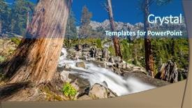  Presentation with tahoe - Beautiful slides featuring eagle falls at lake tahoe backdrop and a  colored foreground