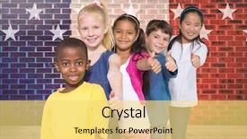  Presentation with france flag - Amazing presentation design having early america - digital composite image of children backdrop and a yellow colored foreground