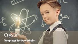  Presentation with black school children - Slide deck with early-development-of-children background and a coral colored foreground