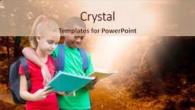  Presentation with early education - Cool new presentation design with early education - composite image of cute pupils backdrop and a lemonade colored foreground