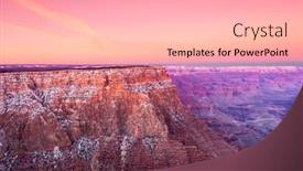  Presentation with crisp - PPT layouts enhanced with early-morning-shot background and a lemonade colored foreground