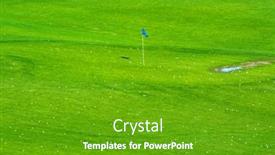  Presentation with green morning - Audience pleasing PPT layouts consisting of early-morning-sunlight-brings-out backdrop and a tawny brown colored foreground