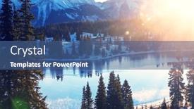  Presentation with usa - Slide deck featuring early-spring-in-mountains-colotado background and a ocean colored foreground