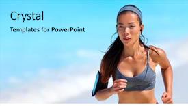  Presentation with asian music - Cool new slides with earphones listening to music motivation backdrop and a arctic colored foreground