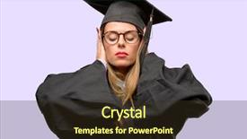  Presentation with university - Cool new presentation design with ears ignoring annoying loud noise backdrop and a tawny brown colored foreground