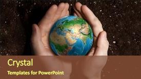  Presentation with apa style for care plan - Beautiful slide deck featuring earth - love and care to our backdrop and a tawny brown colored foreground