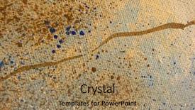  Presentation with canvas - Presentation design featuring earth colors - acrylic on canvas background 1 background and a  colored foreground