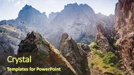  Presentation with ripple - Cool new presentation design with earth explore the world backdrop and a tawny brown colored foreground