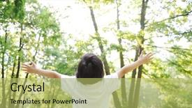  Presentation with freedom fighters - Cool new theme with earth kids - freedom kid on meadow open backdrop and a yellow colored foreground